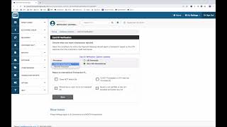 Card ID Verification Settings