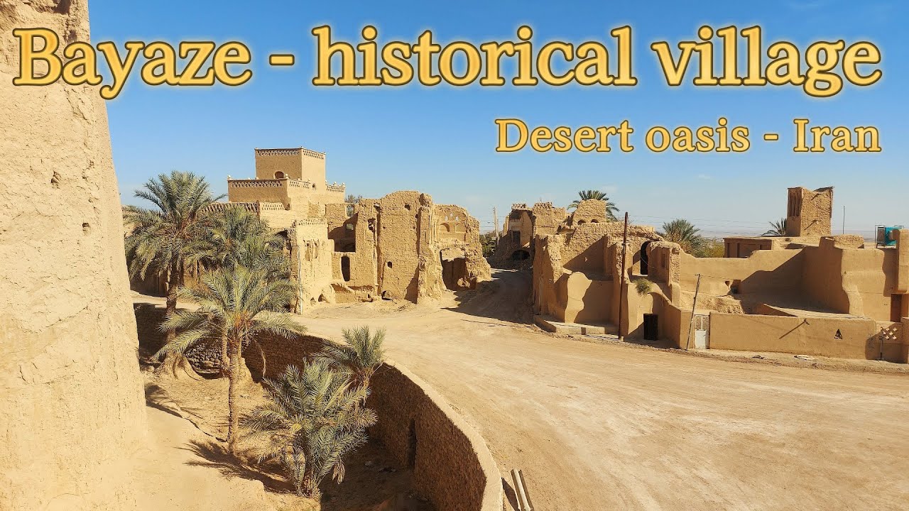 Bayaze: Incredible House Renovation and date plantation in Iran's Secret Desert Village!