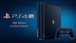 Playstation 4 Pro 2to dition Limite 500 Millions  Unboxing