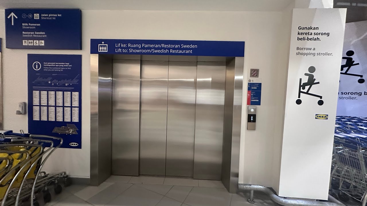 Replaced KONE MonoSpace Lift at IKEA Cheras Kuala Lumpur, Malaysia 