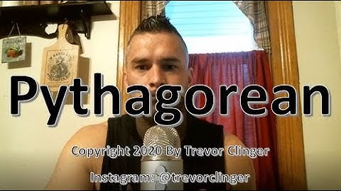How To Pronounce Pythagorean