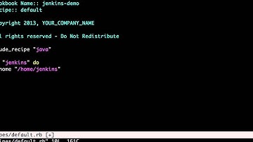 BB DevCon 13 - Infrastructure as Code - Add Chef User