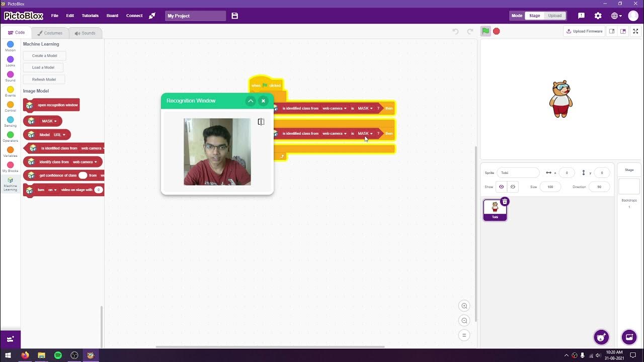 Implementing Teachable Models using Pictoblox - YouTube