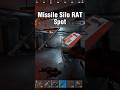 Missile Silo RAT #rust #rustgame #rustconsole