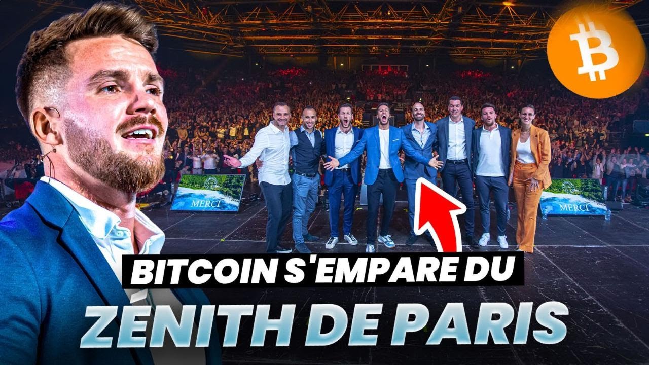 POURQUOI Bitcoin et les Cryptos ? - Quentin Chapeaux au Zénith de Paris