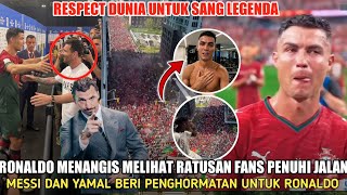 HOW CRISTIANO RONALDO EARNED THE WORLD'S RESPECT AFTER ANNOUNCING HIS RETIREMENT