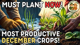 PLANT THESE 5 CROPS IN DECEMBER OR REGRET IT! Explosive SPRING Growth Guaranteed!