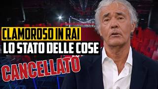 Giletti Cancellato Dalla Rai Lo Stato Delle Cose Chiude A Sorpresa Nonostante I Buoni Ascolti