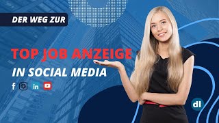 Top Job Anzeige In Social Media