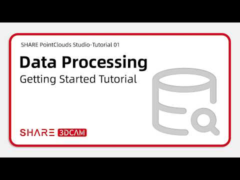 Data Processing Workflow | SHARE PointClouds Studio Tutorial