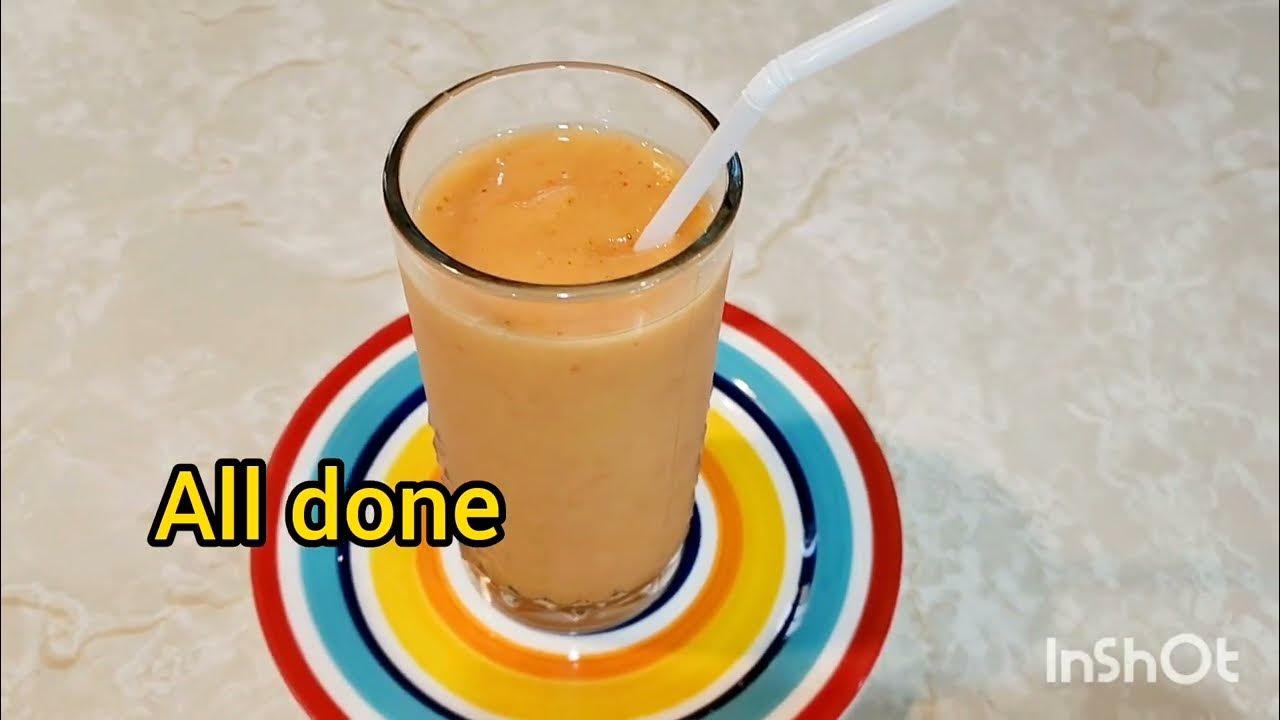 How to make a frozen fruit smoothie without milk and yogurt. smoothie smoothies 