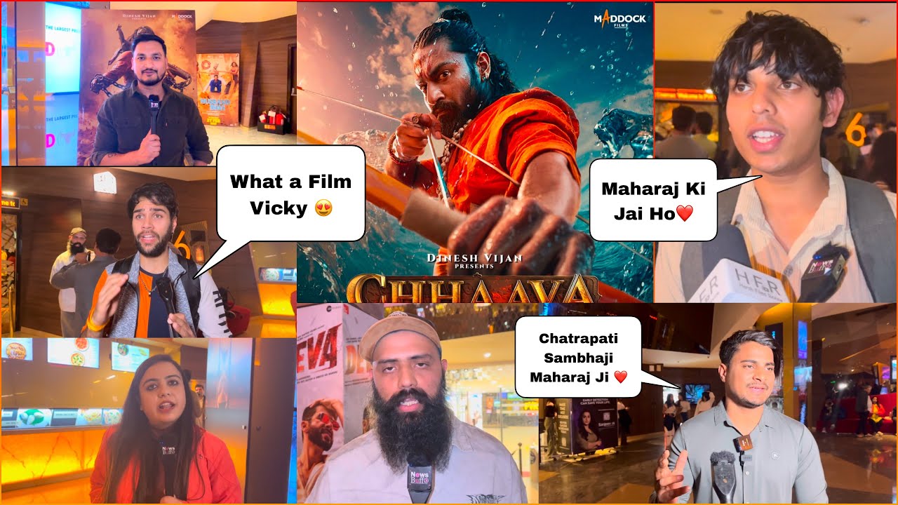Chhaava Movie Public Review | Chhaava Movie Review  | Vicky Kaushal As Chhatrapati Sambhaji Maharaj