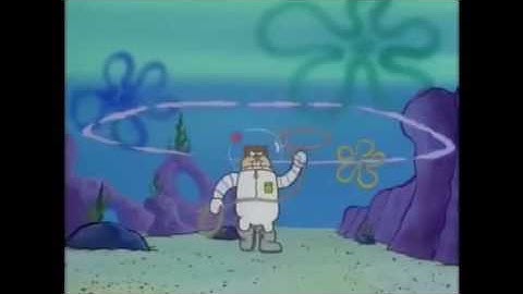 Sandy Chasing Spongebob and Patrick Viewer Mail Time
