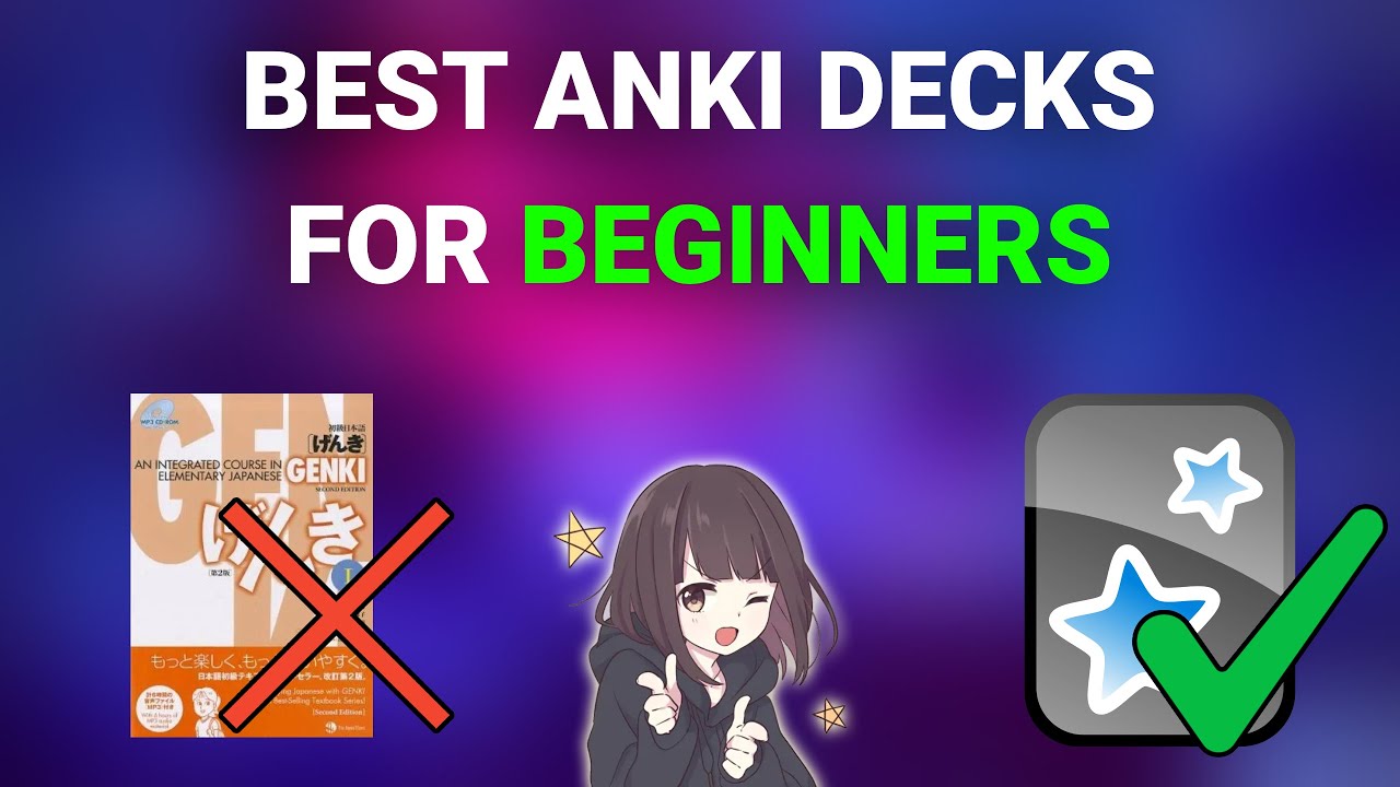 The BEST Japanese Anki Decks for Beginners | Forget About Textbooks!!