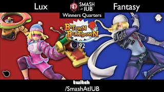 B-Town Beatdown 92 Winners Quarters: Lux (Min Min, Mr. G&W) vs BIGABSOLFAN5000 (Fantasy)
