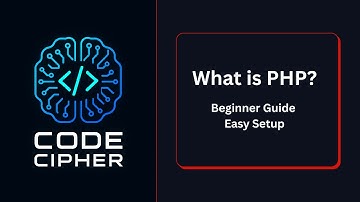 What is PHP? Beginner Guide Easy Setup Learn PHP Fast Day 2 #php #php2025 #codecipher #code #cipher
