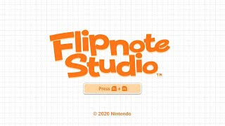 Title Screen (Beta Mix) - Flipnote Studio (Nintendo Switch)