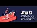 tut6 : Inserting and Reading from the database Using JavaFX