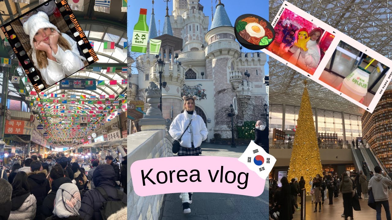 Korea vlog - spend a few days exploring Seoul with me - YouTube