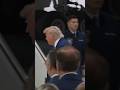 President Trump walking to the stage to give a speech to US Air Force service members 🔥