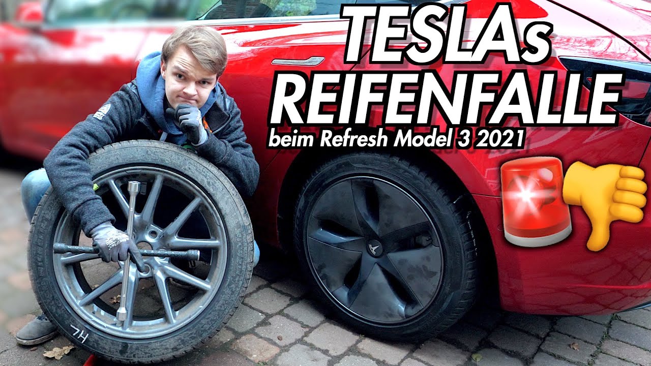 DIY Reifenwechsel und Teslas TEURE REIFENFALLE beim 2021 Model 3