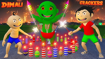 Pagal Bittu Sittu Aur Chirkut | Diwali Ke Patakhe Cartoon | Pagal Beta | Desi Comedy Video