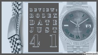 Rolex Datejust 41 Review - The (Grand) Classic Watch of Reference