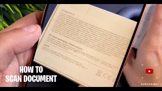 iPhone 17 Pro / Pro Max: How to Scan Documents?