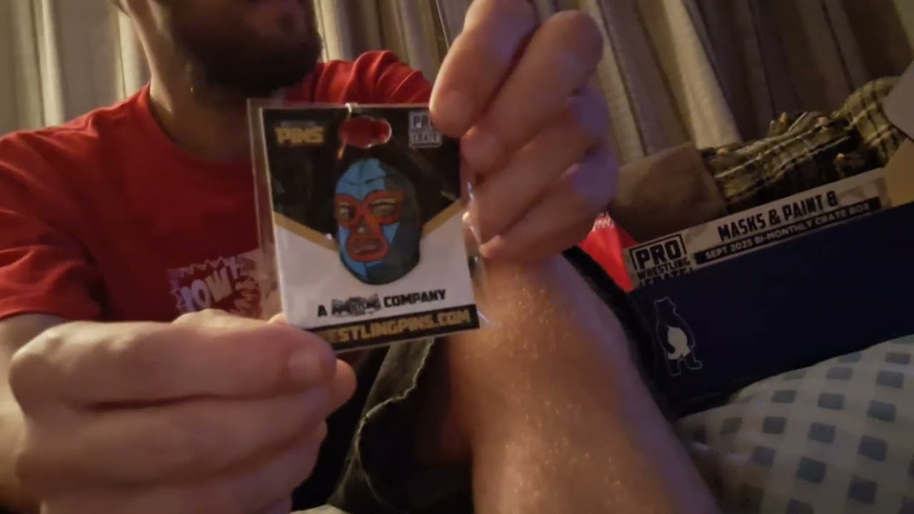 August/September Pro Wrestling Crate unboxing 