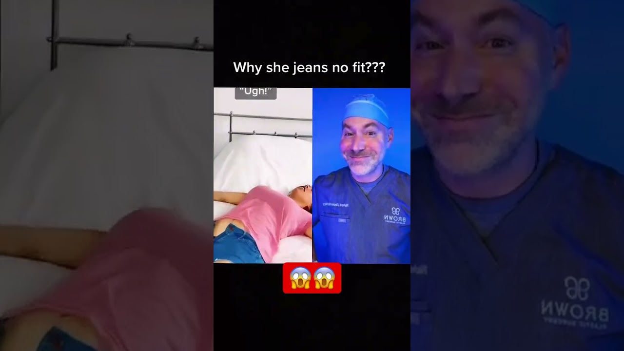 Why Her Jeans Can’t Fit!😱