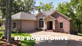 830 Bowen Drive Savannah TN Property for Sale!