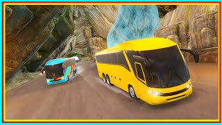 Mountain Climb Bus Racing - Impossible Bus Racing Driving Simulator 2022 - Best Android GamePlay screenshot 5