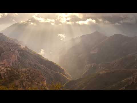 Sun Rays Passing Through Clouds Timelapse - Video Clip