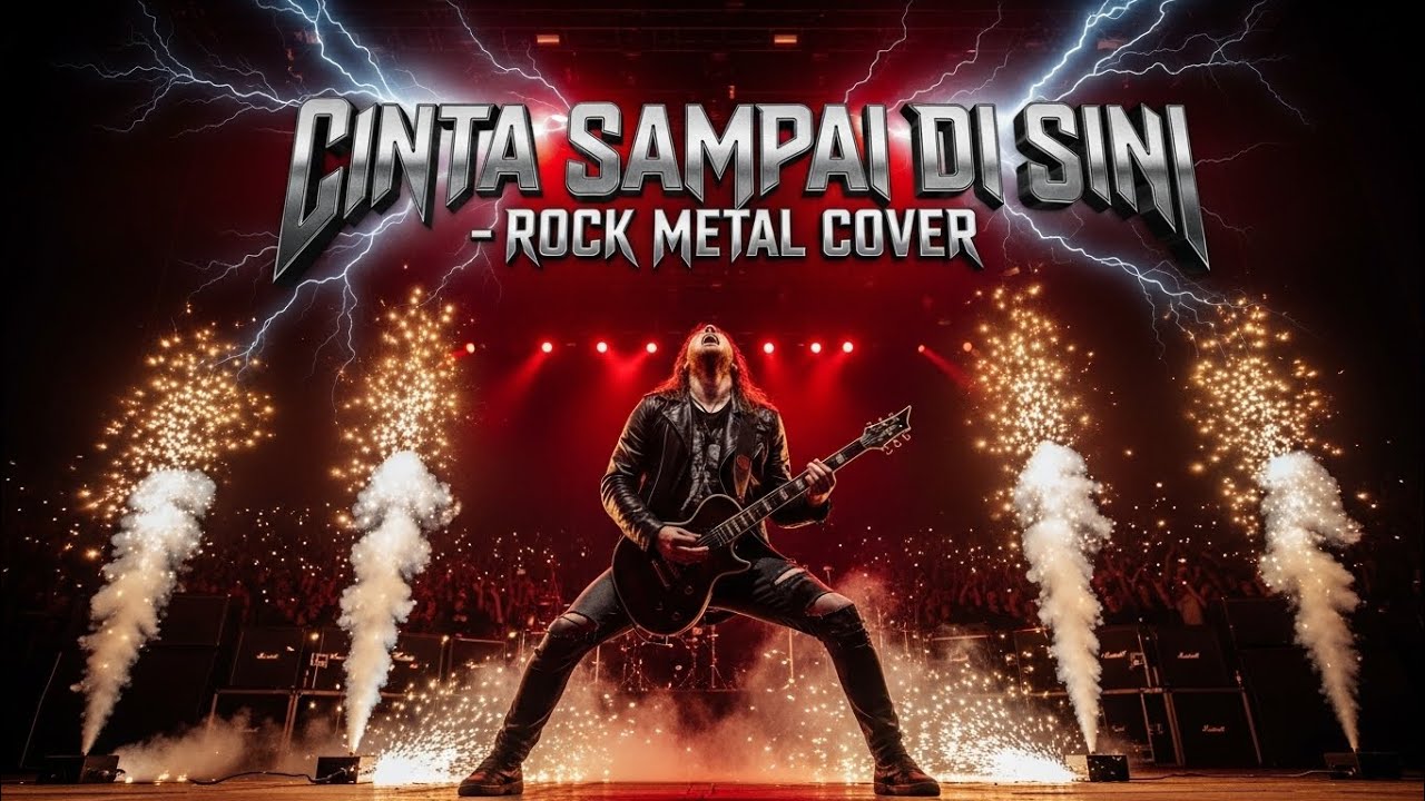 D MASIV - CINTA SAMPAI DISINI (rock metal cover -novasound)