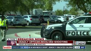 Person dead in third shooting involving Las Vegas police in two days
