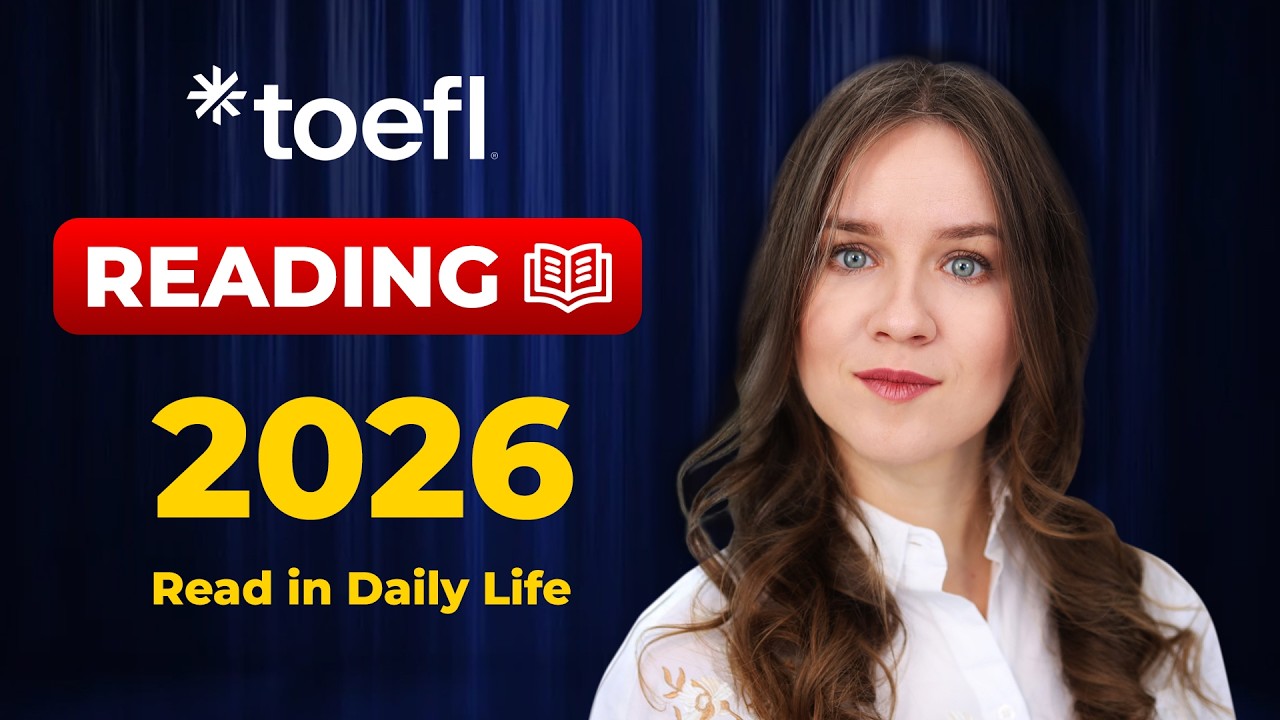 Score 6/6 on TOEFL READING | Complete Strategy Guide (Read in Daily Life)