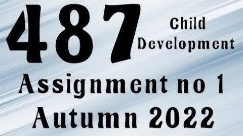 AIOU Code 487 Solved Assignment No.1 Autumn 2022 #aiou #aiousolveassignments