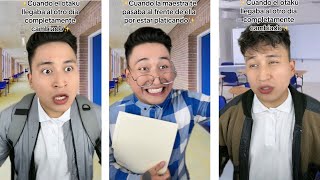 ‼️⚠️Recopilación de los MEJORES TikToks del profe y sus chavos⚠️‼️ | David deja de ser OTAKU😱😂🙊