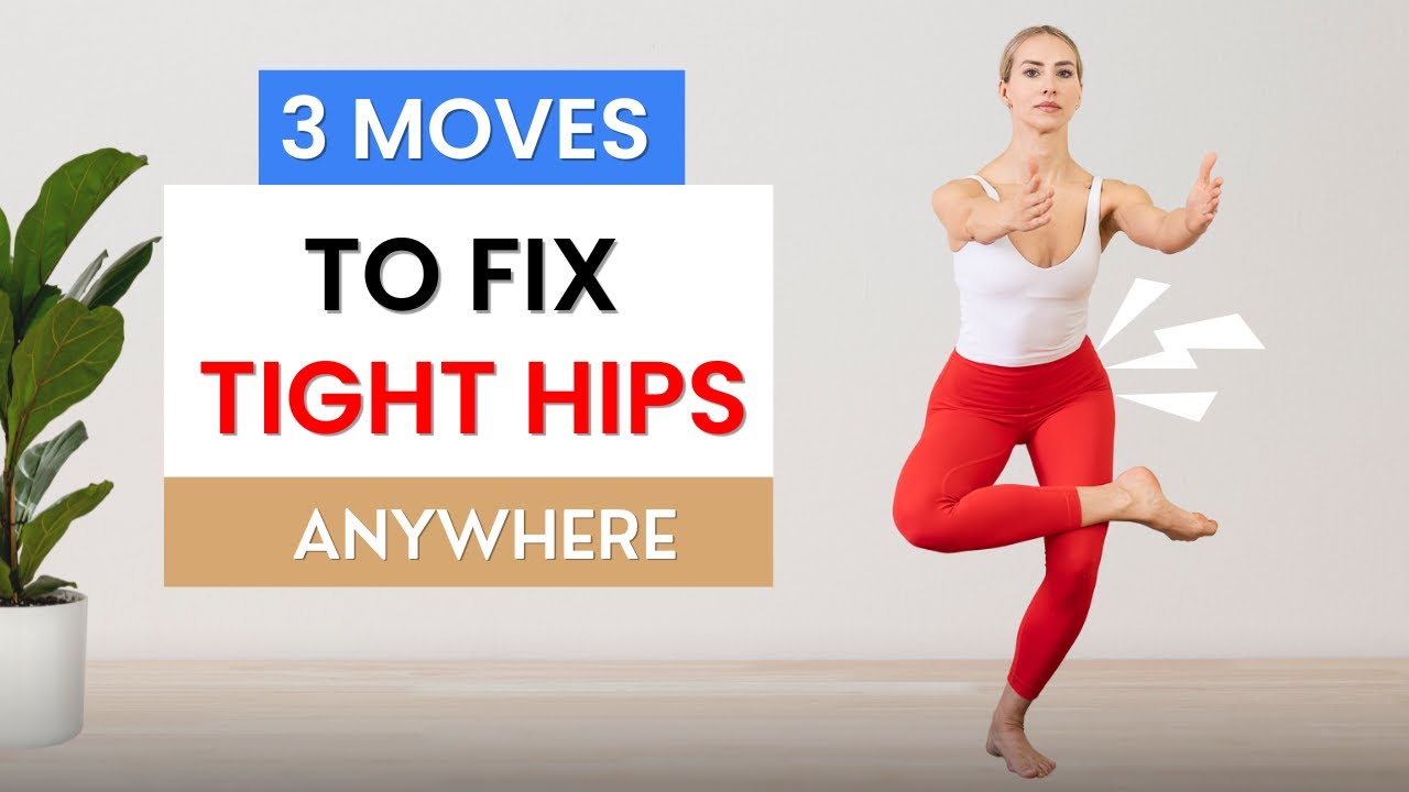 Fast Hip Rocks Fix Tight Hips FAST - 3 Hip Mobility Exercises You Can Do Anywhere ...