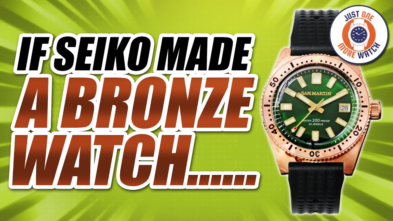 If Seiko Made A Bronze Watch....... - YouTube