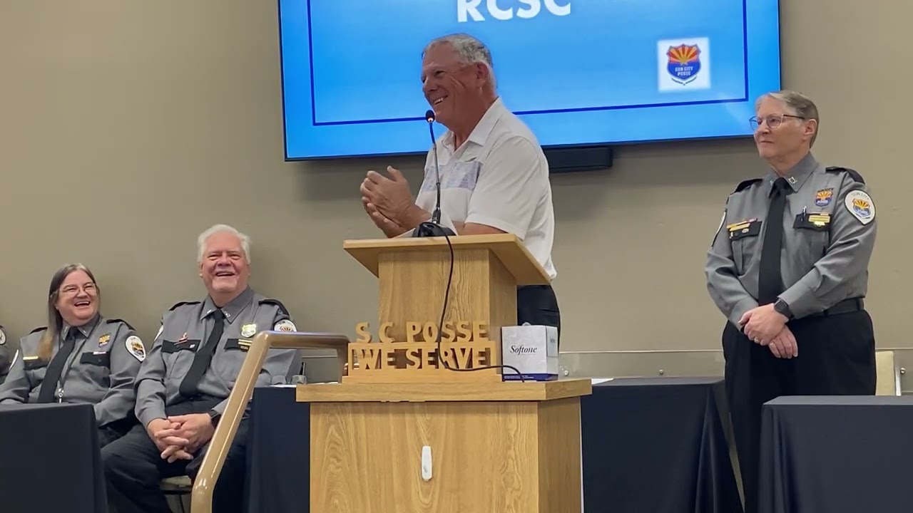 Sun City Posse meeting March 3, 2026