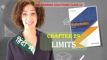 RD SHARMA SOLUTIONS CLASS 11 CHAPTER 29 Limits Ex 29.3 हिंदी 1