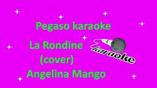 karaoke Angelina Mango cover la rondine Sanremo 2024