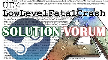 [312.65] ARK PC LowLevelFatalError (NEED HELP)