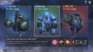 Sword of Shadows: Join Tyrant Wendigo at 20h & claim reward