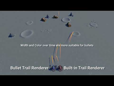 Bullet Trail Renderer for Unity
