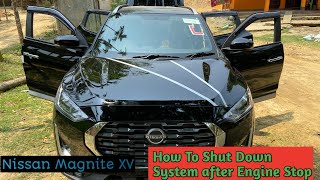 Engine Start Stop Button issue in Nissan Magnite | System shut down kaise kare | Keyless Entry.
