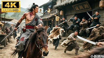 【功夫電影】邋遢乞丐竟是功夫高手，無敵功夫秒殺100倭寇高手！#action #drama #war #kungfu  #歷史  #武俠  #功夫 #喜劇