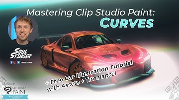 Bezier Curves in Clip Studio Paint! - All you need to know! + Free Learning Ressource