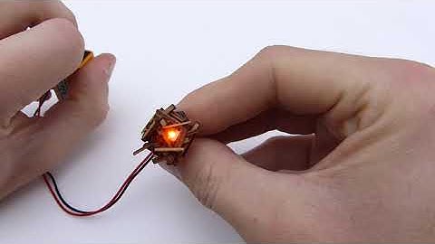 Creating railway modelling fire effects